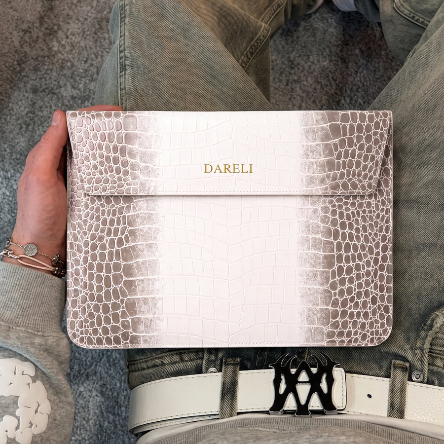 Bellmont Pouch — Ivory Taupe