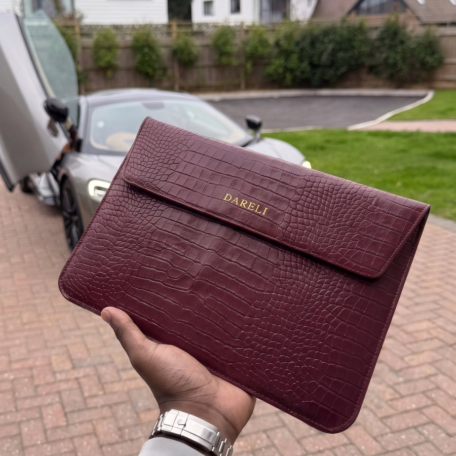 Bellmont Pouch — Burgundy