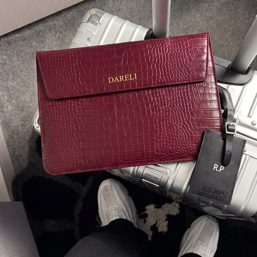 Bellmont Pouch — Burgundy