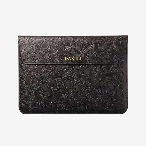 Bellmont Pouch — Onyx Black Floral