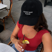 Bloody Mary Please Embroidered Cap 1
