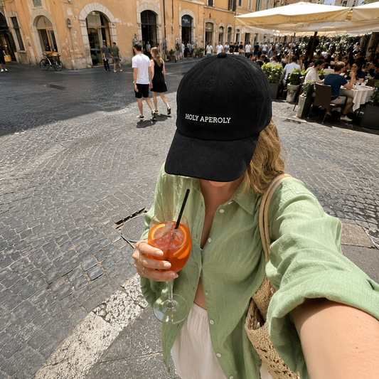 Holy Aperoly Embroidered Cap