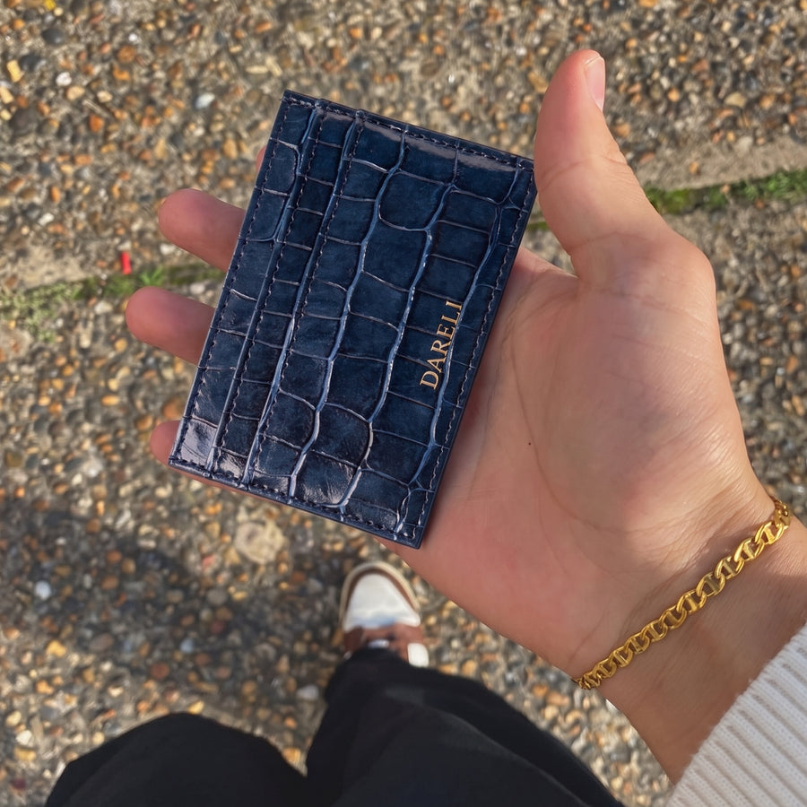Bellmont Cardholder — Navy Blue