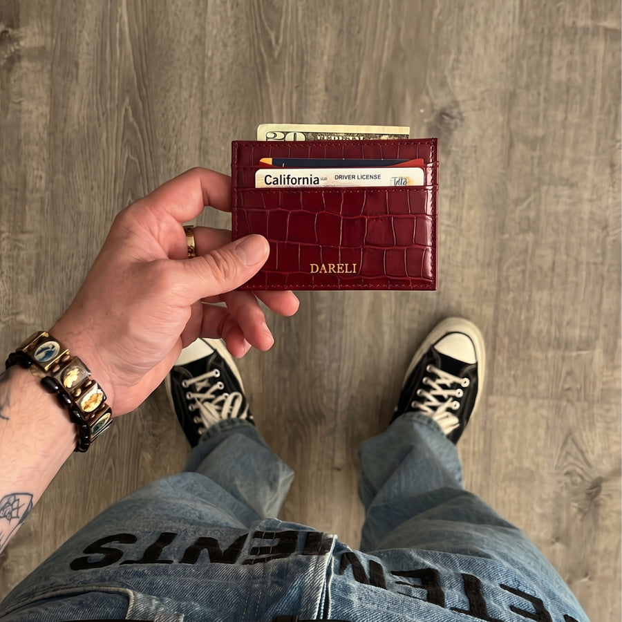 Bellmont Cardholder — Burgundy