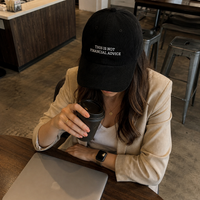 This Is Not Financial Advice Embroidered Cap 1