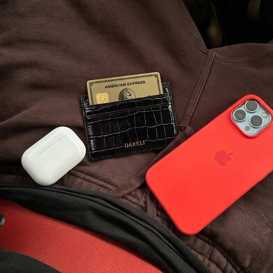 Bellmont Cardholder — Onyx Black