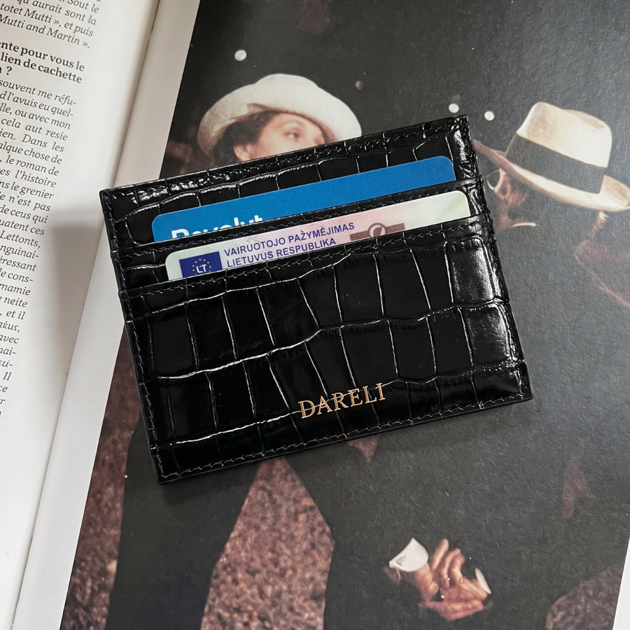 Bellmont Cardholder — Onyx Black
