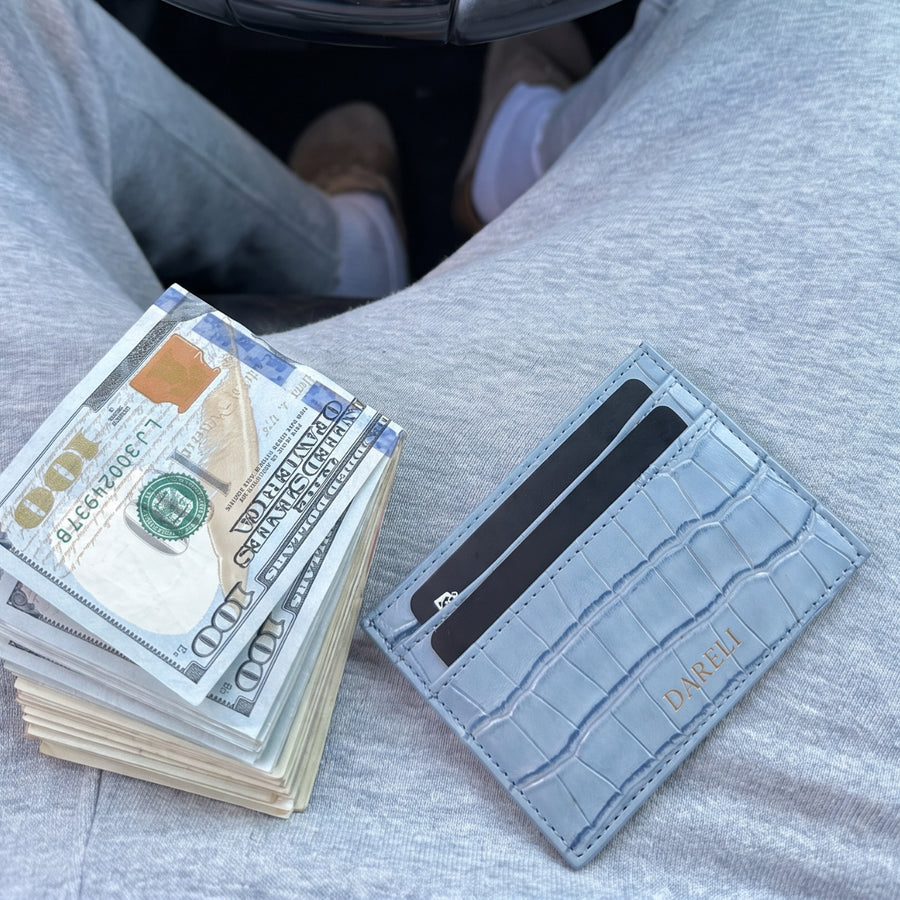 Bellmont Cardholder — Baby Blue