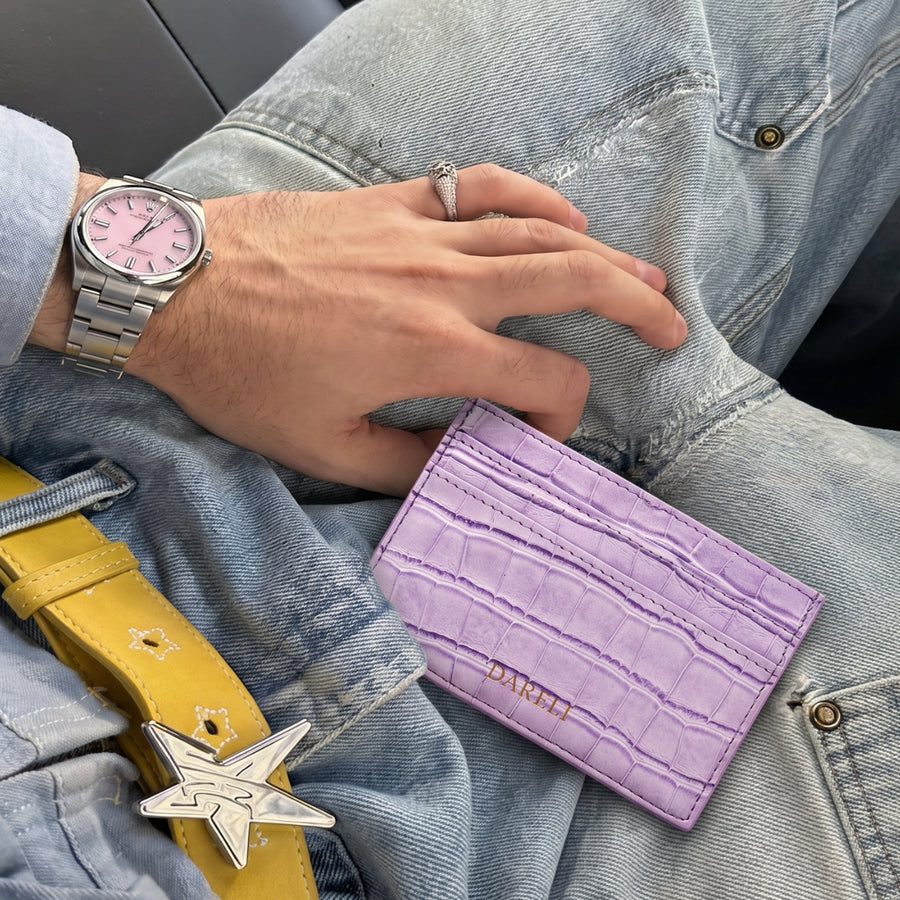 Bellmont Cardholder — Lilac