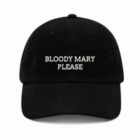 Bloody Mary Please Embroidered Cap 2