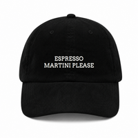 Espresso Martini Please Embroidered Cap 2
