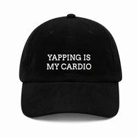 Yapping Is My Cardio Embroidered Cap 2